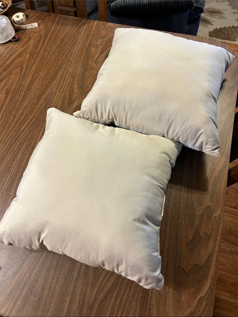 2 Holiday Throw Pillows